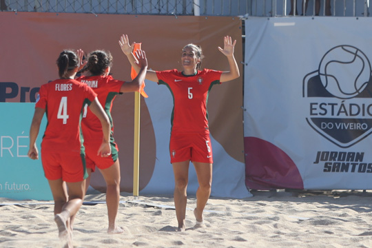 SN FEMININA: PORTUGAL SUPERIOR VENCE O SEU GRUPO